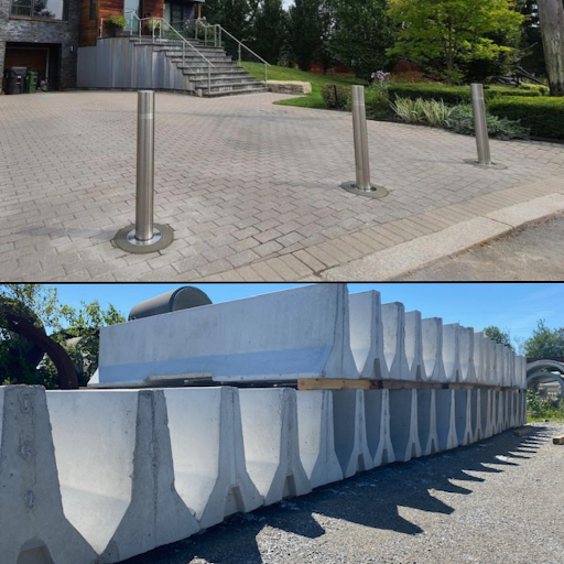 bollards vs barriers